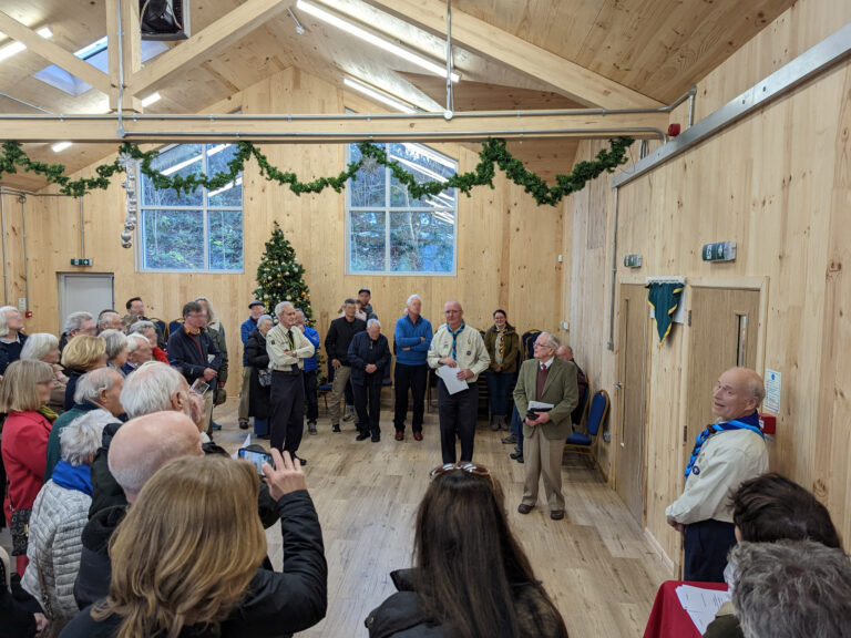 1st Knutsford Scout Hut official opening Hive Architects